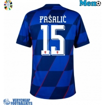 Croatia Mario Pasalic #15 Replica Away Shirt Euro 2024 Short Sleeve